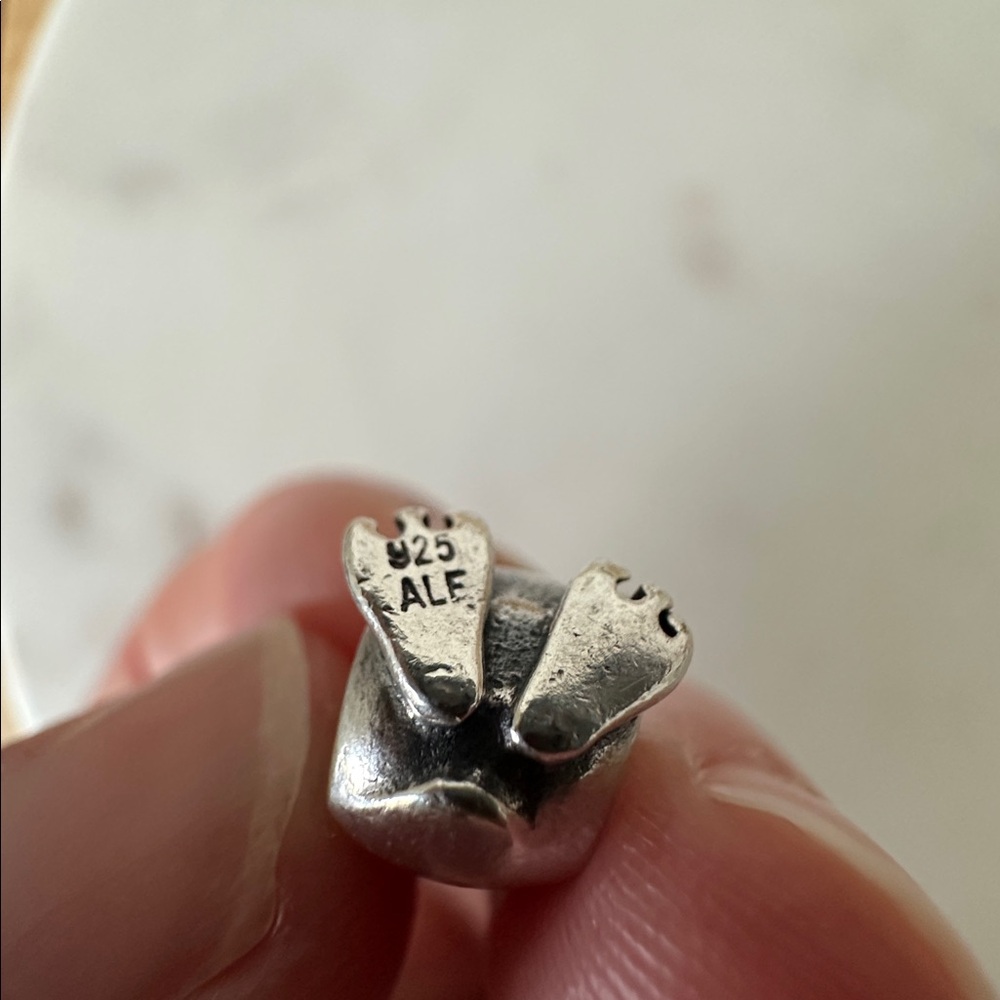 Pandora "Happy Frog" sterling silver charm - Picture 5 of 6